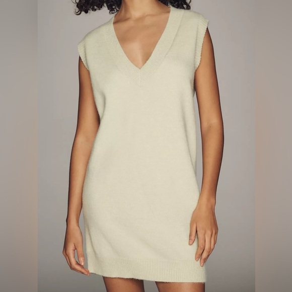 Sunday in Brooklyn Sweater Vest Mini Dress - Picture 2 of 4